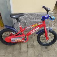 Bicicletta bambino 3-6 anni+1 rotella