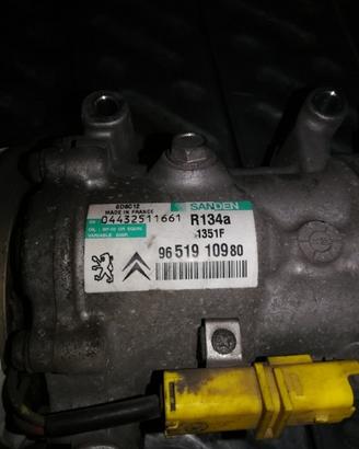 Compressore clima PEUGEOT 207 1360cc benzina 2007