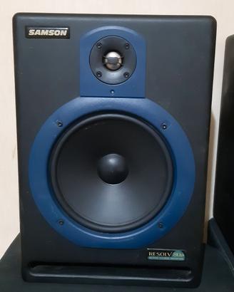 Cassa attiva amplificata audio studio monitor dj