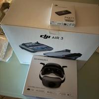 DJI AIR 3, Goggles 3 e Cellular Dongle 2
