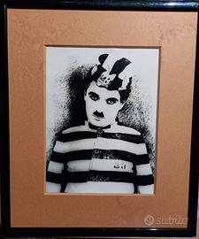foto in bianco e nero di Charlie Chapin 