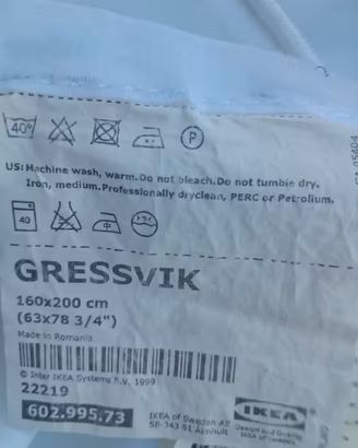 fodera letto IKEA