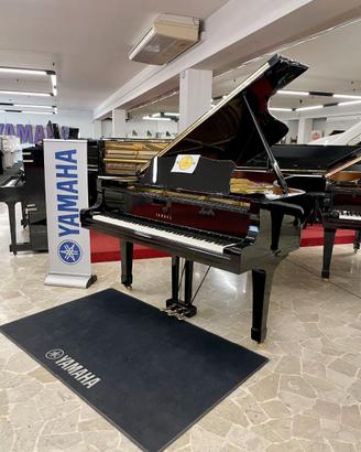 PIANOFORTE MEZZA CODA YAMAHA MOD. C7 NERO LUCIDO