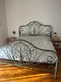 Letto in ferro battuto