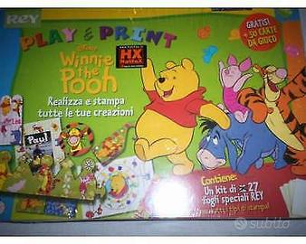 Winny the Pooh Play n Print in Italiano PC game