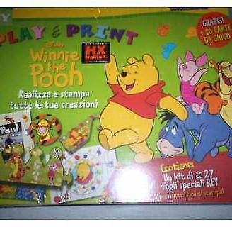 Winny the Pooh Play n Print in Italiano PC game