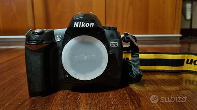 Nikon d70 in condizioni ottime.