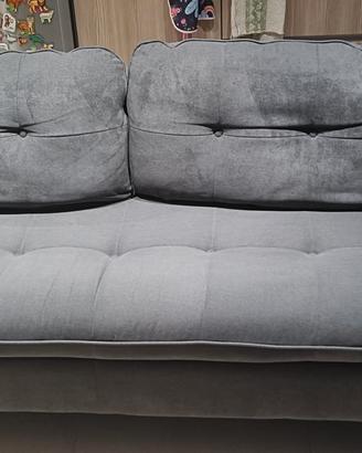 Divano Smoke 2 posti 180 cm retrò 