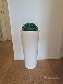 vaso in resina x interno e esterno 