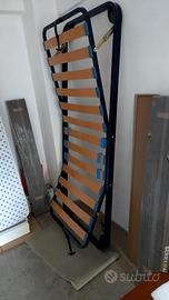 rete reclinabile e materasso