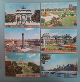 17 cartoline Parigi