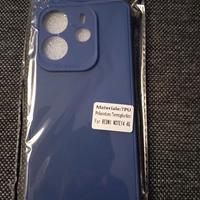 cover, custodia blu Redmi Note 14 nuova Xiaomi 
