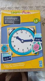 L'orologio - gioco per imparare a leggere le ore