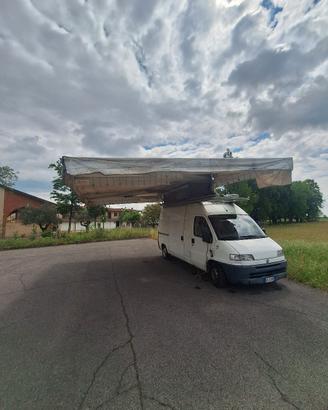 tenda furgone elettrica 