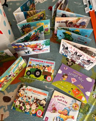 10 libri per bambini 0-3 anni in ungherese