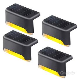 LUCI SOLARI ESTERNO LUCE CALDA/FREDDA RICARICABILE