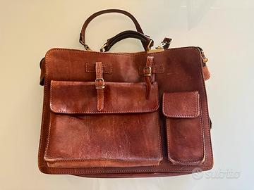 The Bridge borsa 24h cartella in pelle