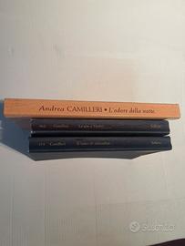 3 libri Andrea Camilleri – Sellerio –Montalbano
