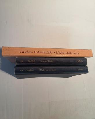 3 libri Andrea Camilleri – Sellerio –Montalbano