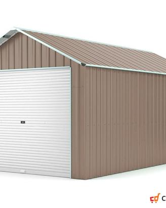 Prefabbricato box cantiere 360x610 cm tortora