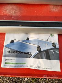 portapacchi portatutto originali Skoda Fabia 