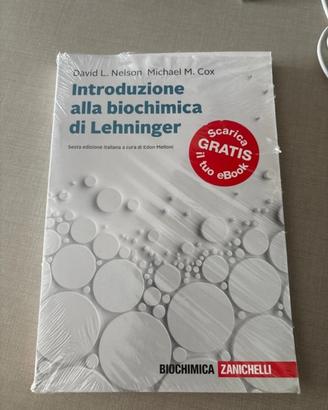 Libro biochimica di lehninger