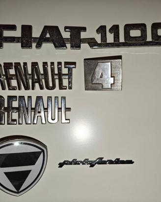 Logo Pininfarina  Fiat 1100 Renault Autobianchi 