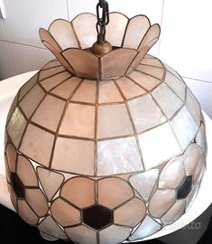 Lampadario stile Tiffany 