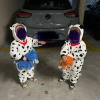 Costume da cagnolino dalmata 3 anni