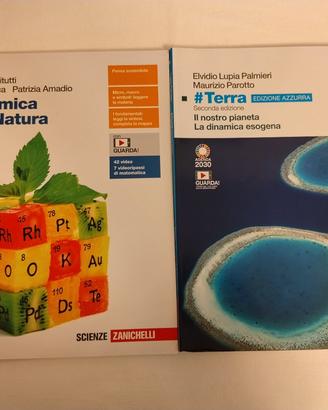 Libri Terra Azzurra + Chimica Natura Zanichelli