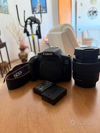 Canon eos 2000d + obiettivo efs 18-55 f3.5/5.6