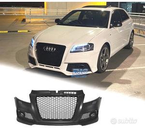 PARAURTI ANTERIORE AUDI A3 8P 08-12 LOOK RS3 PDC
