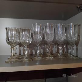 6 bicchieri da acqua + 12 bicchieri da vino