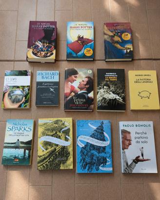 un lotto di 12 libri  prezzo trattabile 