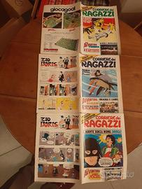 CORRIERE DEI RAGAZZI. Anno 1974.Nn.22-24-25.POSTER
