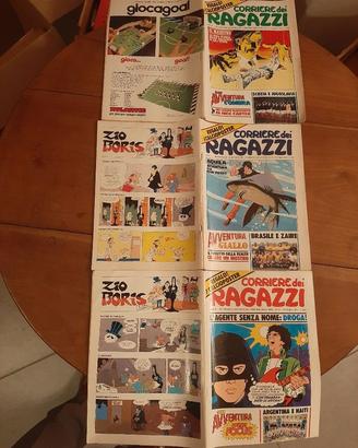 CORRIERE DEI RAGAZZI. Anno 1974.Nn.22-24-25.POSTER