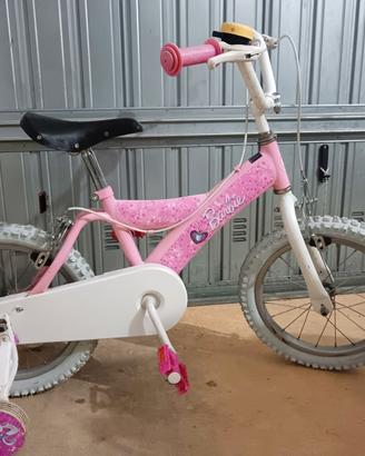 Bicicletta bambina - Barbie da 16 colore Rosa
