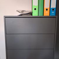 Mobile a 3 cassetti sospeso EKET IKEA 70x35x70 cm