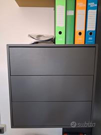 Mobile a 3 cassetti sospeso EKET IKEA 70x35x70 cm