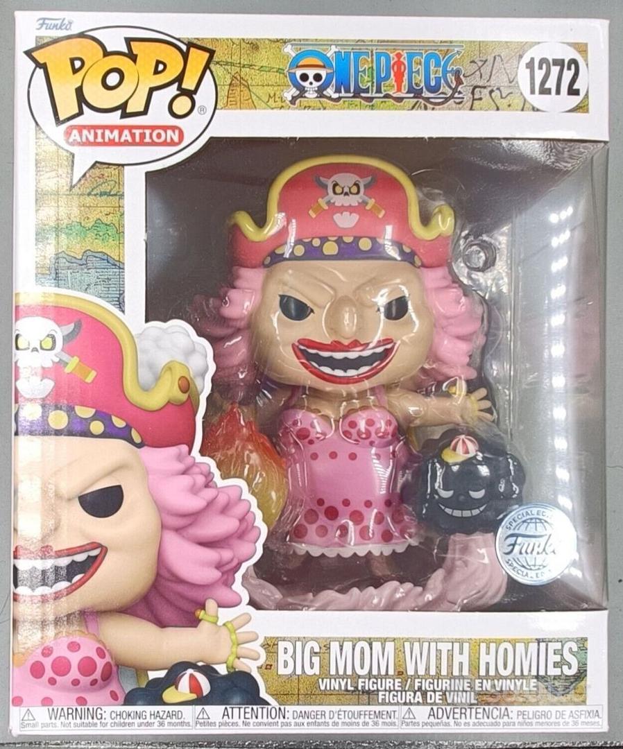 One Piece Funko pop BIG MOM With HOMIES 6