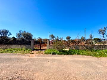 Terreno recintato 1.100 mq