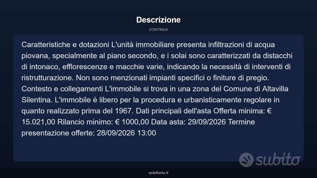 Appartamento – Altavilla Silentina, Salerno - Vista 4