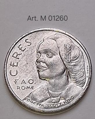 Medaglia commemorativa FAO del 1973