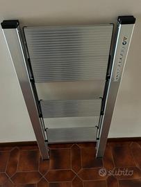 scala 3 gradini in alluminio