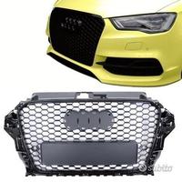 Griglia Audi A3 8V 2012-2016 RS3 Look Nera Lucida