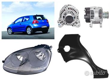 VW GOLF 5 paraurti parafango fanale musata cofano