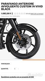 Parafango anteriore avvolgente Harley Davidson