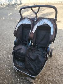 Passeggino gemellare b-agile bitrax