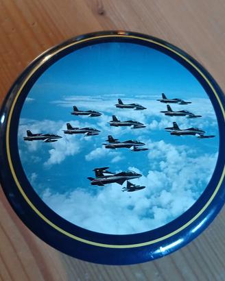 Scatola Latta vintage Frecce Tricolori