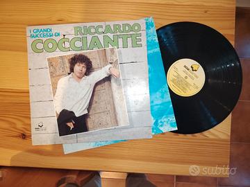 vinile di Riccardo Cocciante intitolato "I Grandi 